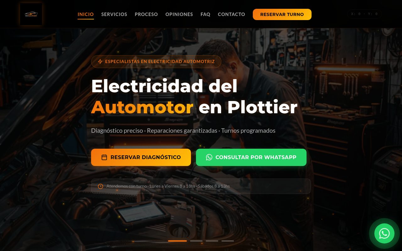 Rebranding del sitio Electricar